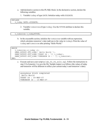 Pl lab solution | PDF