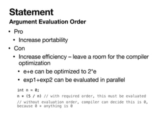 PL Lecture 04 - Expression and Statement | PDF