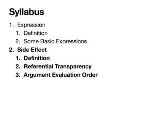 PL Lecture 04 - Expression and Statement | PDF