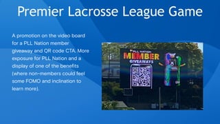 Pll Nation Code Fan Experience and Partner Activation Review at the Premier Lacrosse ...