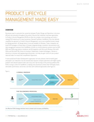 Product Lifecycle Management Made Easy