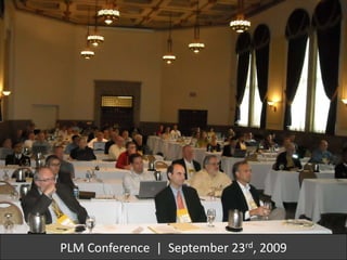 PLM Conference | September 23rd, 2009
 