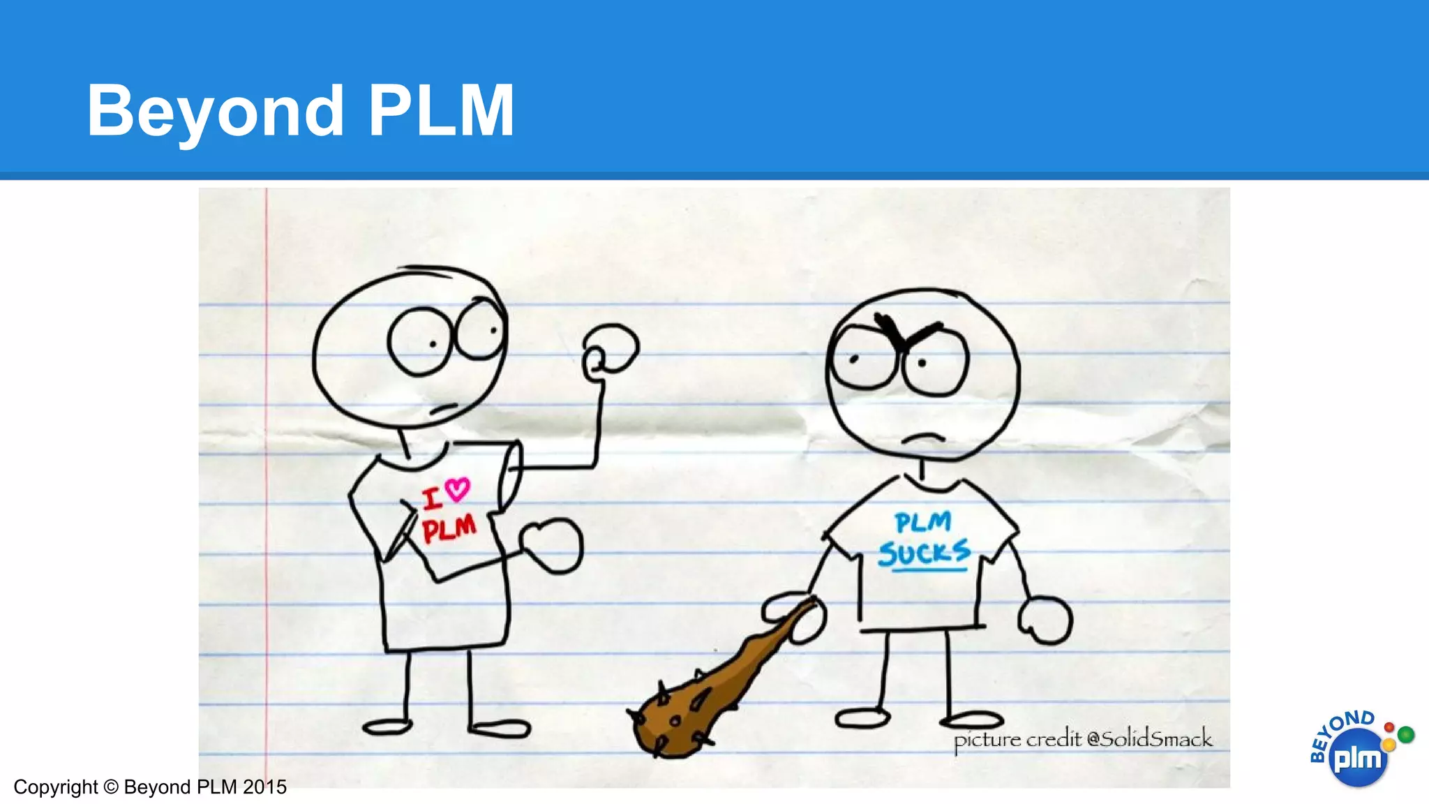 Beyond PLM
Copyright © Beyond PLM 2015
 