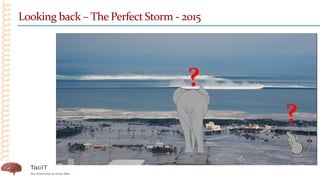 Looking back – The Perfect Storm - 2015
?
?
 