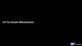 IoT for Assets Maintenance
 