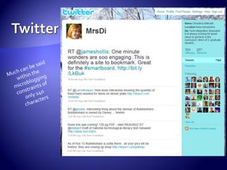 TwitterMuch can be saidwithin themicrobloggingconstraints of only 140characters