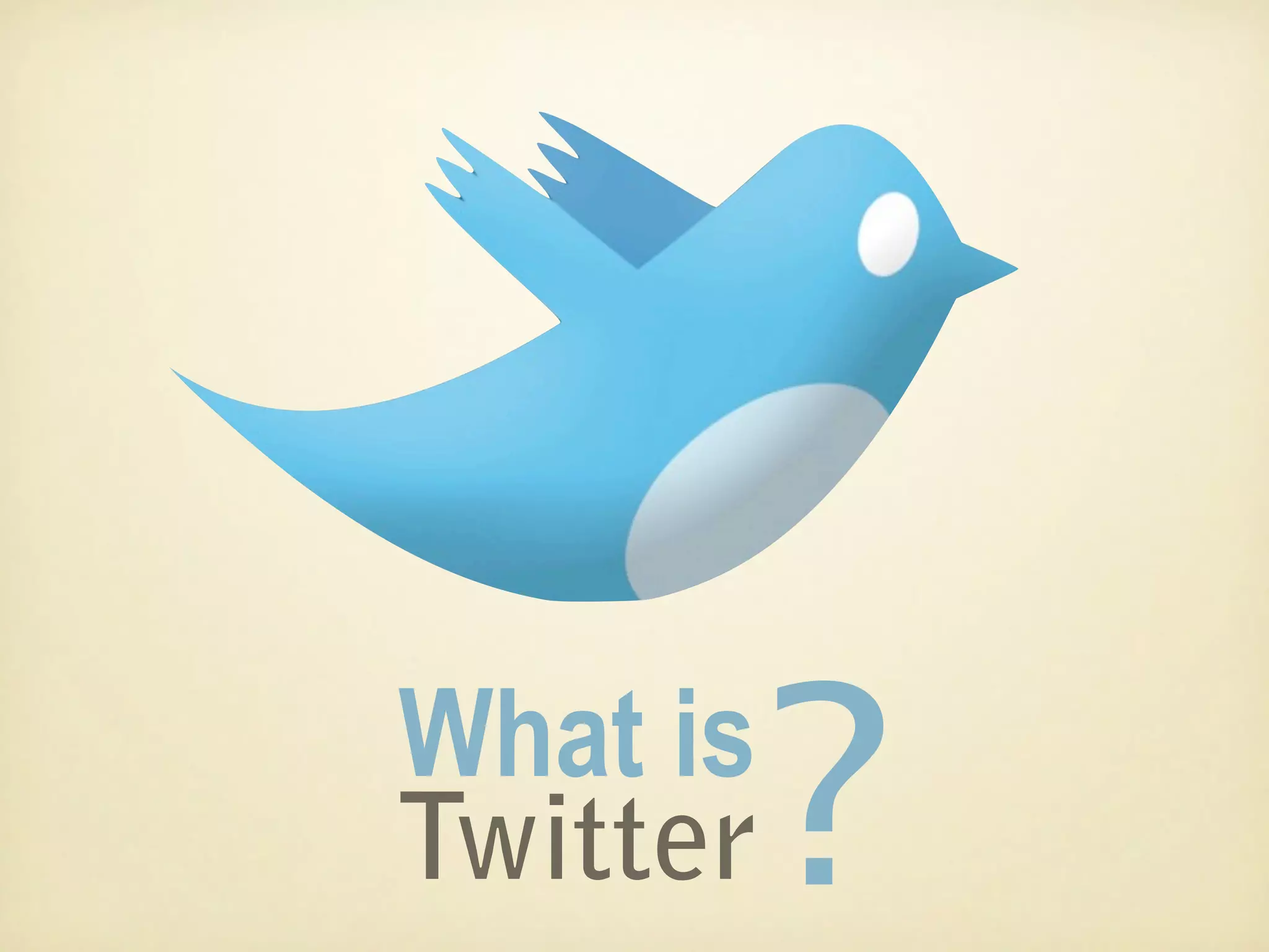What is
Twitter   ?
 