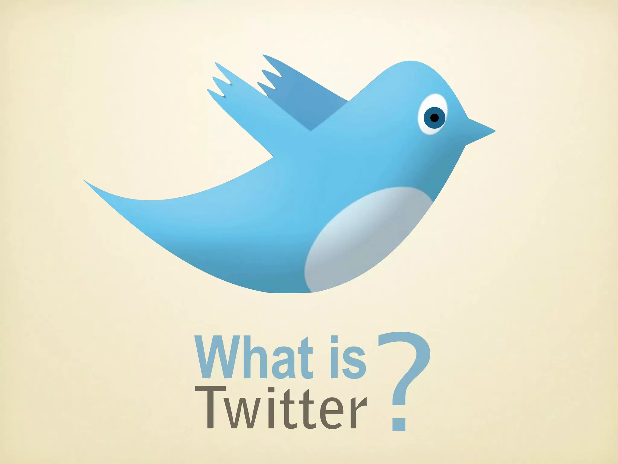 What is
Twitter   ?
 