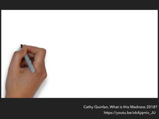 Cathy Quinlan, What is this Madness 2018?
https://youtu.be/okAjqmiv_JU
 