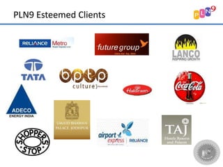PLN9 Esteemed Clients
 