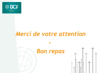 Merci de votre attention
           -
       Bon repas
 