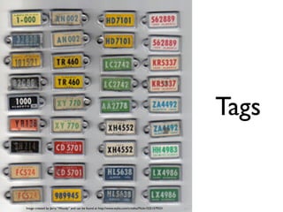 Tags


Image created by Jerry “Woody” and can be found at http://www.wylio.com/credits/Flickr/3251579331
 