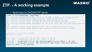 PLNOG16: ZTP – Zero Touch Provisioning in use, Marek Plaza | PPT