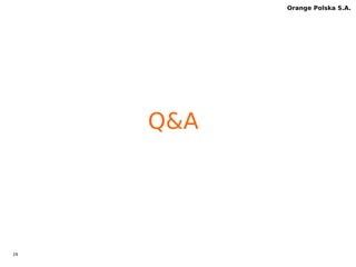 28 
Orange Polska S.A. 
IPv6 tethering hotspots 
Voyager 1,2,3,4 
Pass 12345678 
Visit Eric site  
http://www.vyncke.org/countv6/stats.php 
 