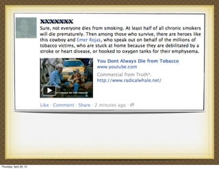 XXXXXXX




Thursday, April 26, 12
 