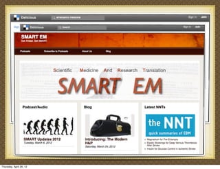 Thursday, April 26, 12
 