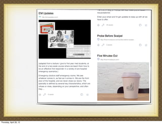 Thursday, April 26, 12
 