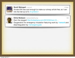 Thursday, April 26, 12
 