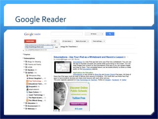 Google Reader 