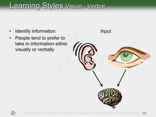 Lec 6 learning styles | PDF