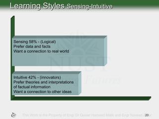 Lec 6 learning styles | PDF