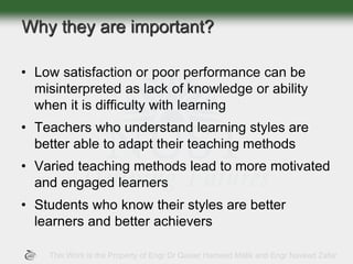 Lec 6 learning styles | PDF