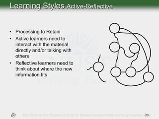 Lec 6 learning styles | PDF