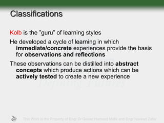 Lec 6 learning styles | PDF