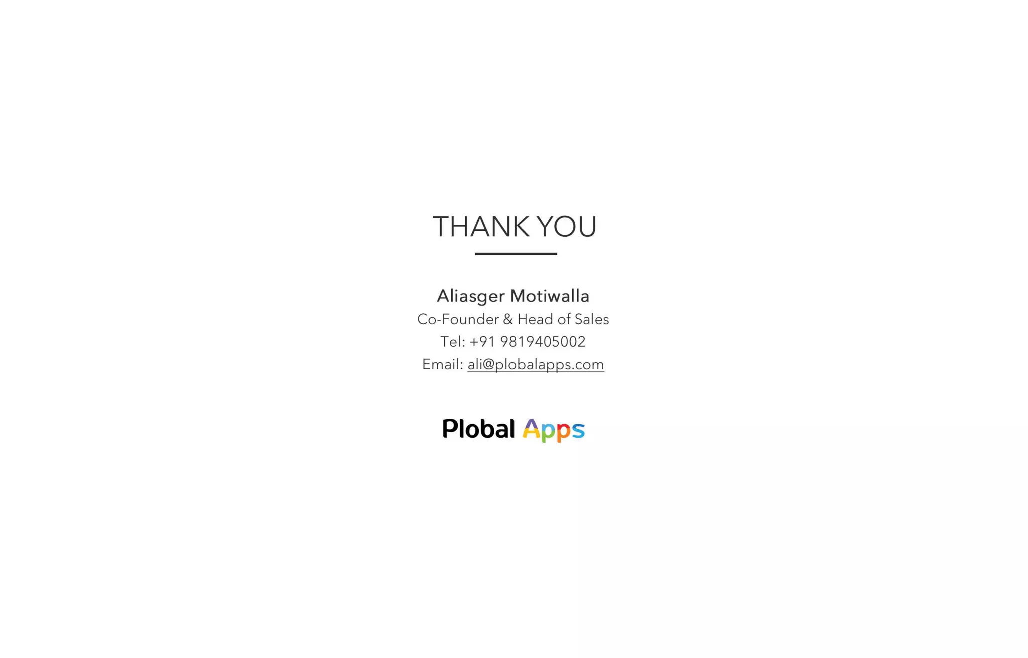 Plobal Tech Corporate Profile