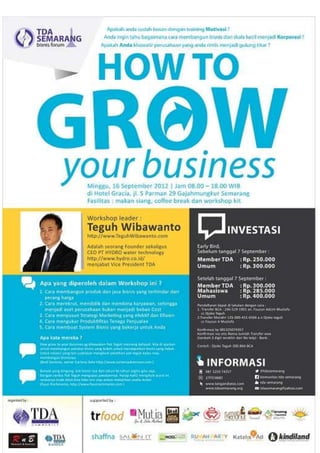 How To Grow Your Bussines