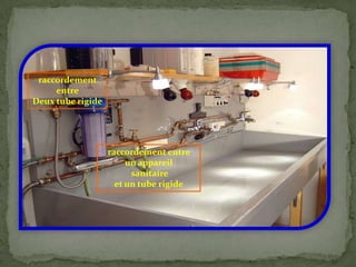 raccordement
entre
Deux tube rigide
raccordement entre
un appareil
sanitaire
et un tube rigide
 