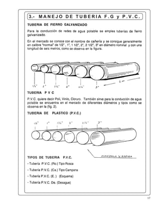 17
3.- M A N E J O D E T U B E R I A F . G y P . V . C .
 