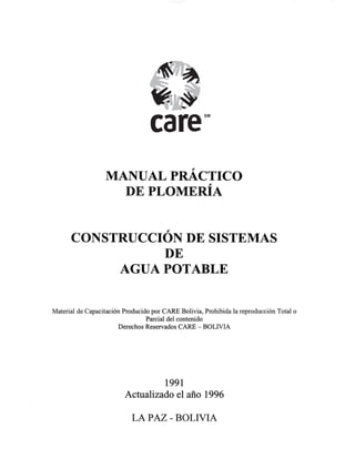 Manual de Plomeria | PDF
