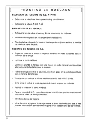 24
P R A C T I C A E N R O S C A D O
 