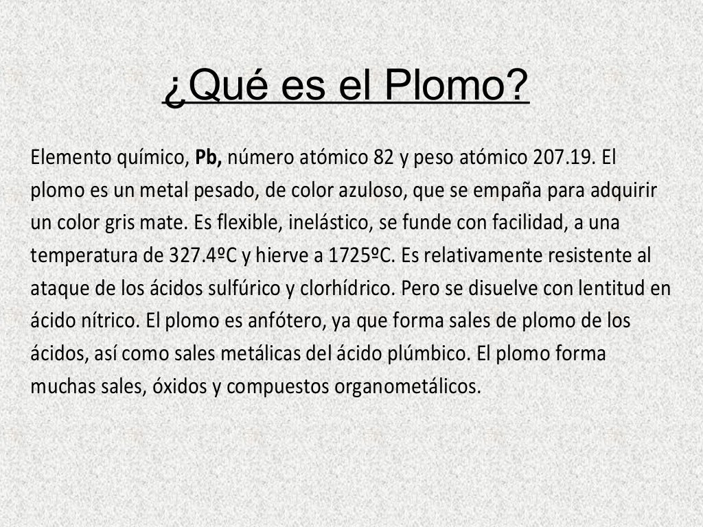 Plomo