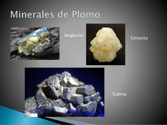 Resultado de imagen para cerusita plomo