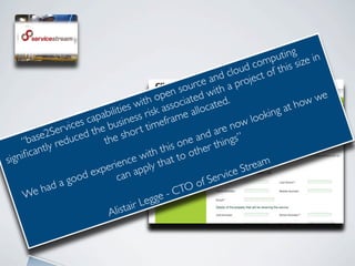 ting
                                                                               mpu s size in
                                                                          d co f thi
                                                                    clou ect o
                                                              and proj
                                                        urce ith a
                                                    n so d w
                                              ope ciate
                                           h                         .                      we
                                       wit asso                ated                     how
                                lities s risk             lloc                     g at
                           pabi ines
                       s ca bus                  fram
                                                       ea                     okin
                     e                          e                        w lo
               r vic        e
            2Se uced th e shor           t tim                     e no
                                                             d ar gs”
     “ base red              th                         e an thin
        antly                                   thi s on her
     iﬁc                                    ith         ot
sign                                  ce w that to
                               rien pply
                           xpe an a                                    e Stream
                     od e         c                         f Se r vic
               a go                                    Oo
         e had                                    - CT
      W
                                           egge
                                 listair L
                               A
 