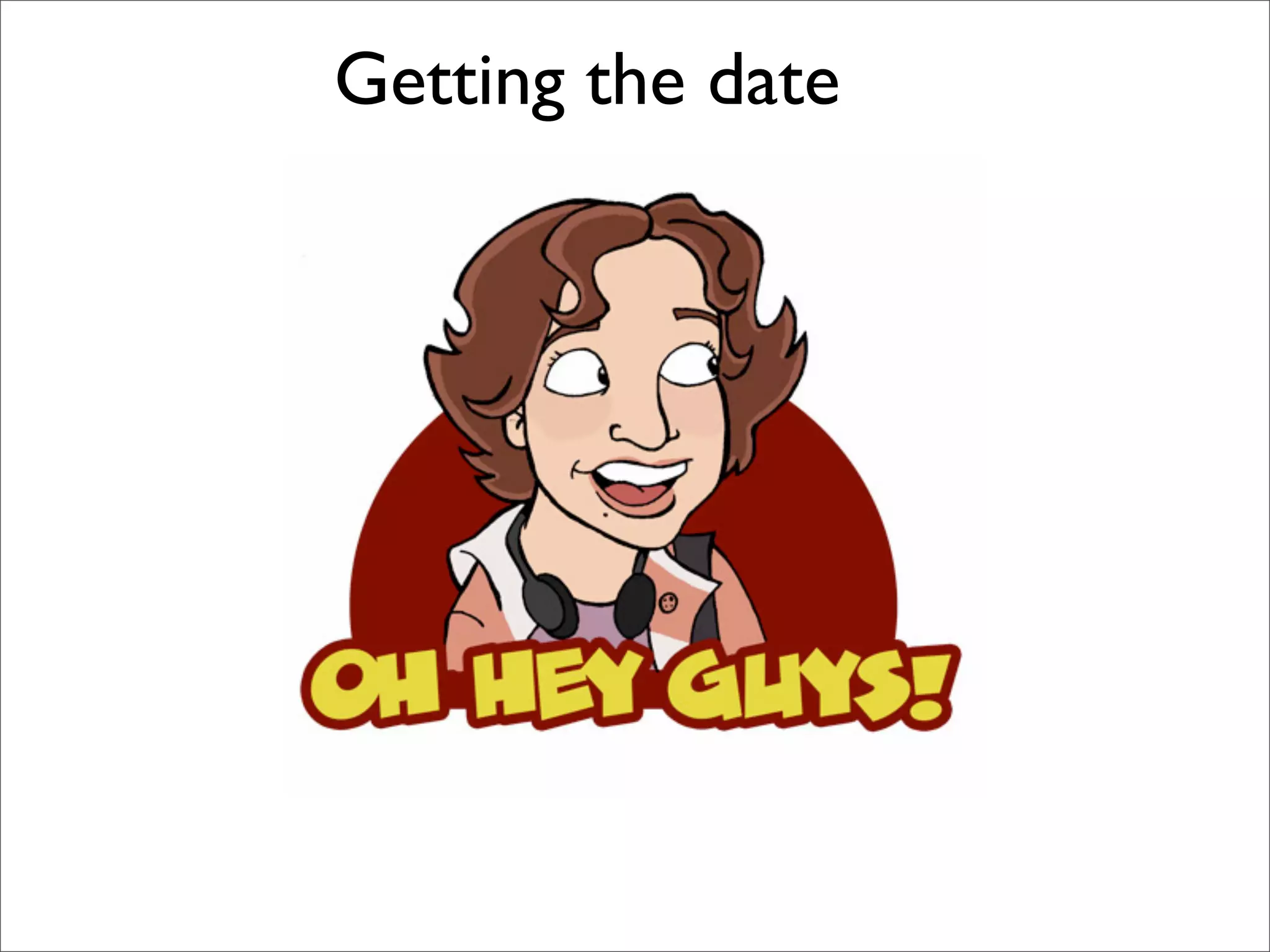 Getting Dates with Plone - Plone Conference 2008