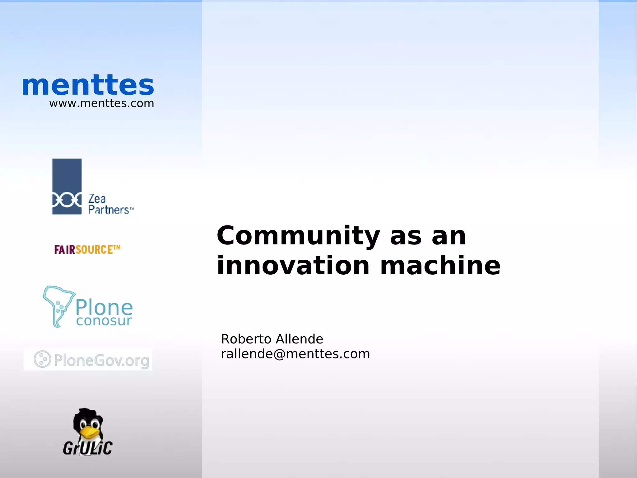 Plone Cono Sur: creating a Plone users group from scratch