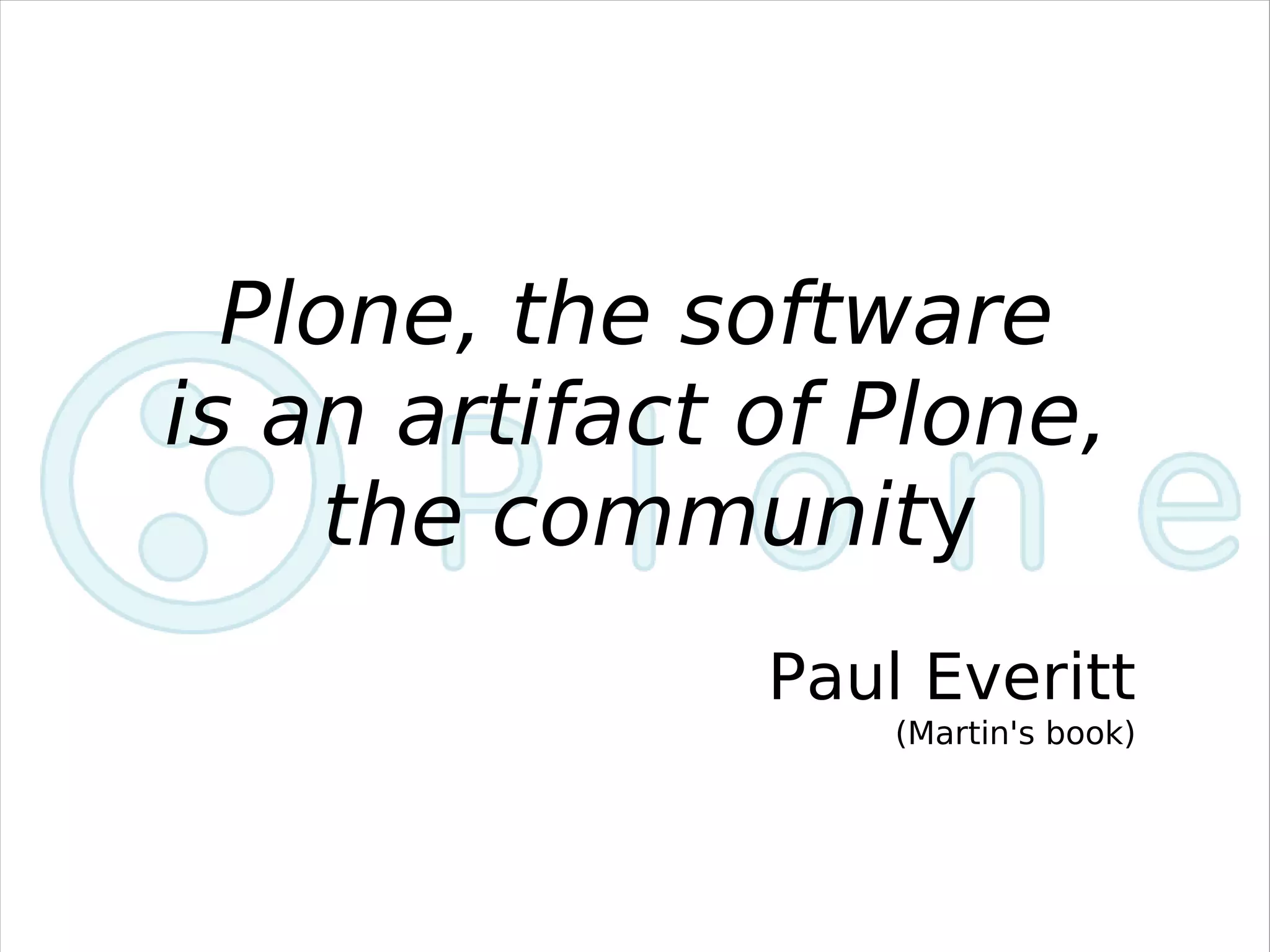 Plone Cono Sur: creating a Plone users group from scratch