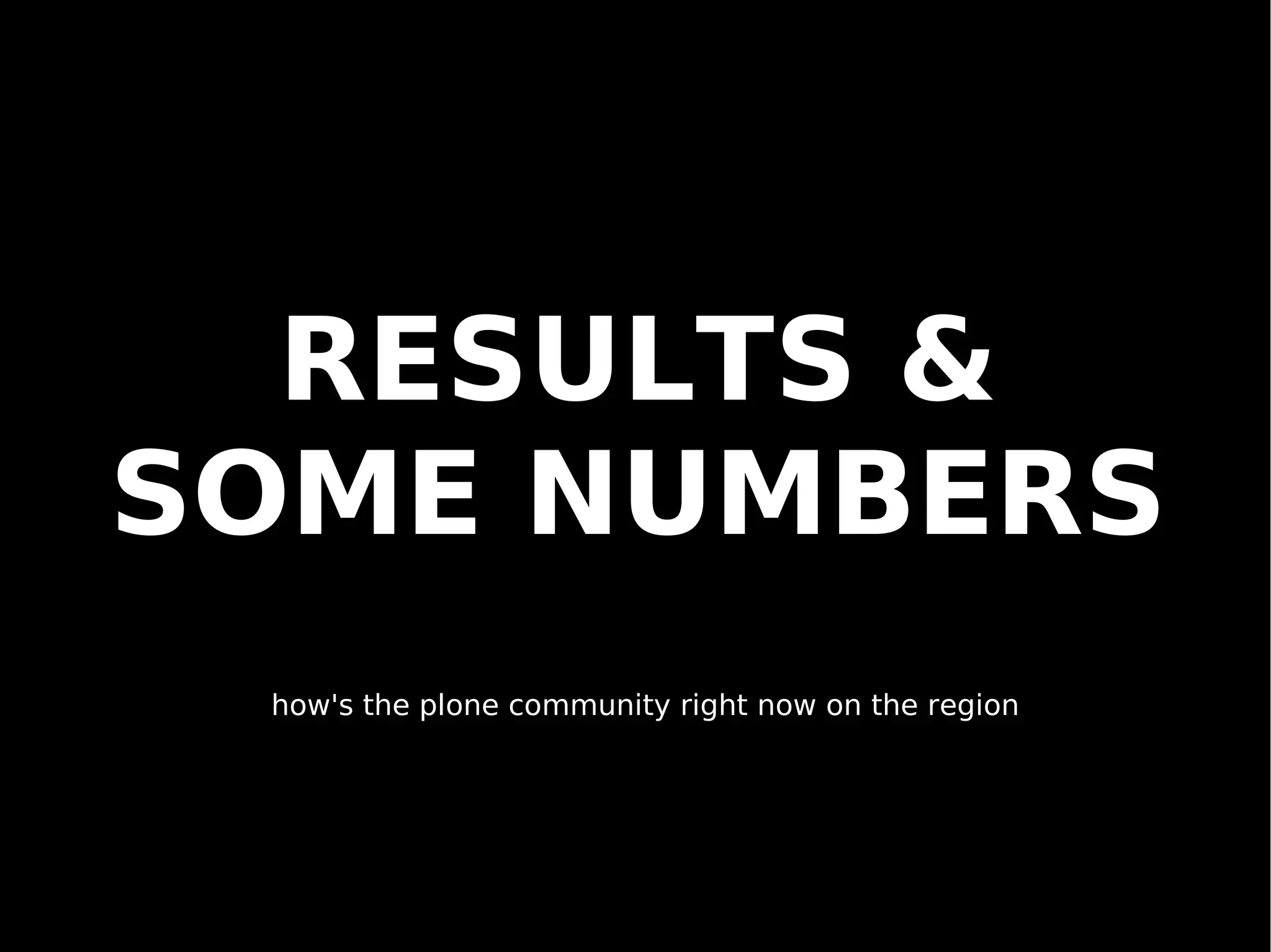 Plone Cono Sur: creating a Plone users group from scratch