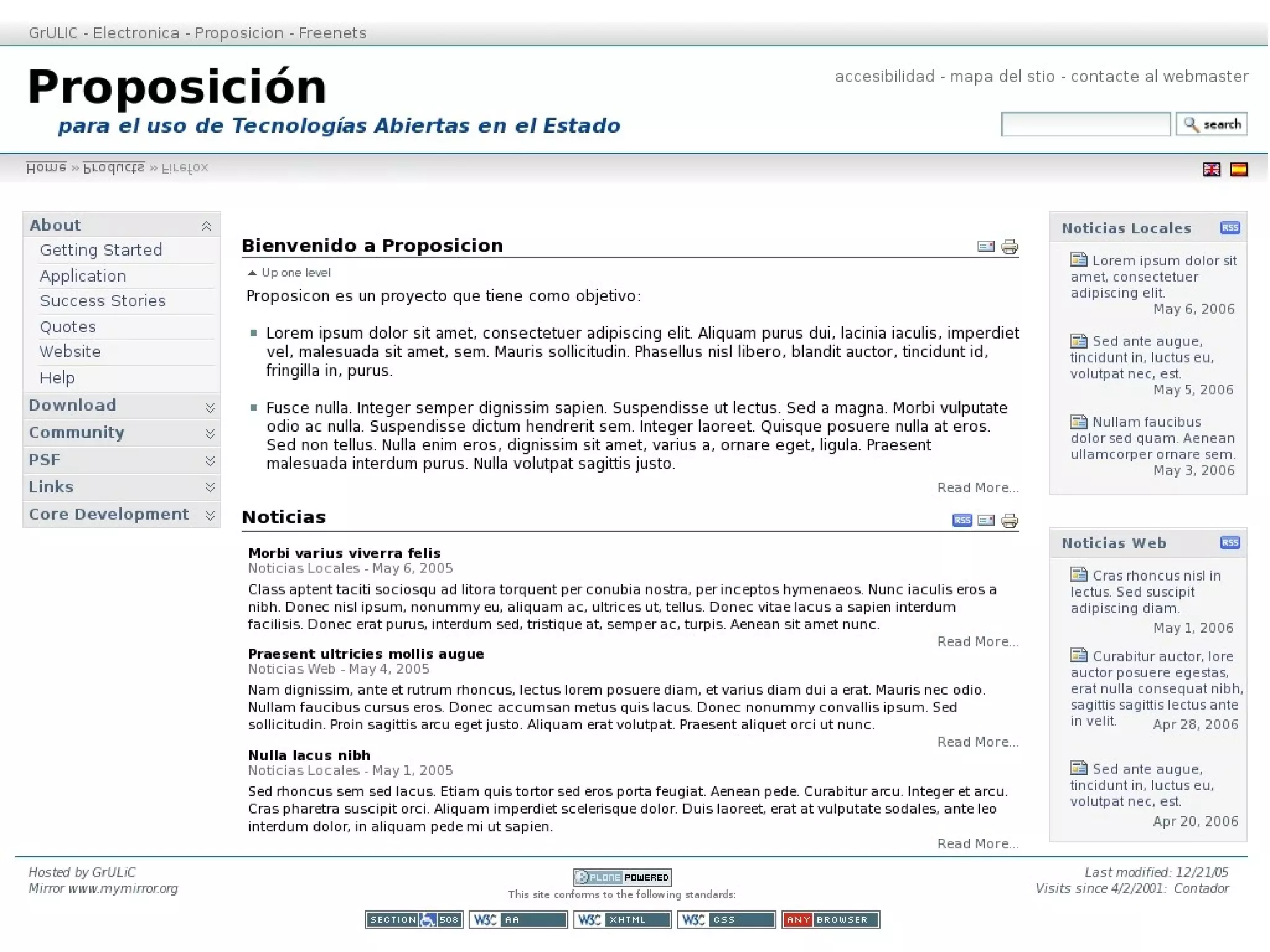 Plone Cono Sur: creating a Plone users group from scratch