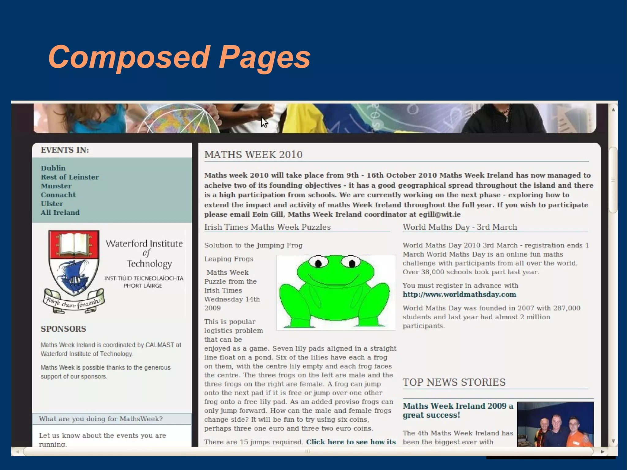 Plone puts too many things in the way before you can start to develop an application. Application Frameworks simplify / structure web-applications, examples: Django, Grok, Pylons, TurboGears, web2py, Zope (see wiki.python.org/moin/WebFrameworks) 