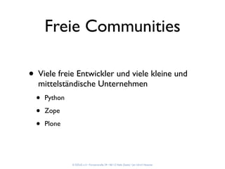 Die Plone-Community