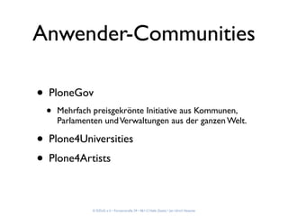 Die Plone-Community
