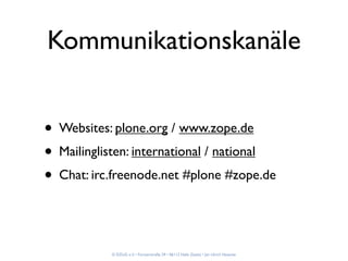 Die Plone-Community