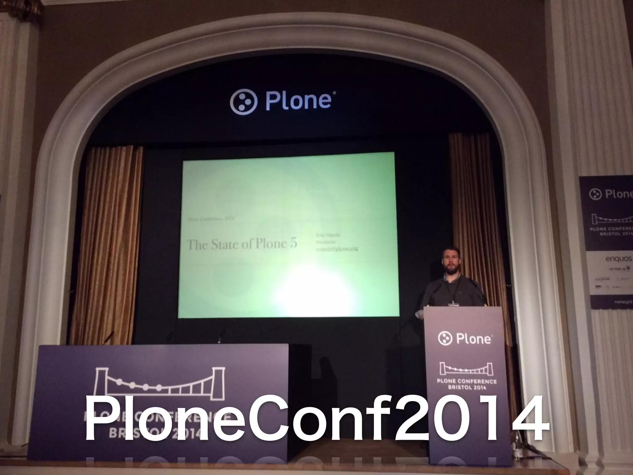 キーノート
  - Ploneの状況
  - Plone 5 の開発状況
株式会社CMSコミュニケーションズ 7
PloneConf2014
 