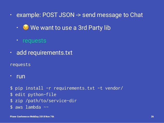 Build a RESTful API with the Serverless Framework