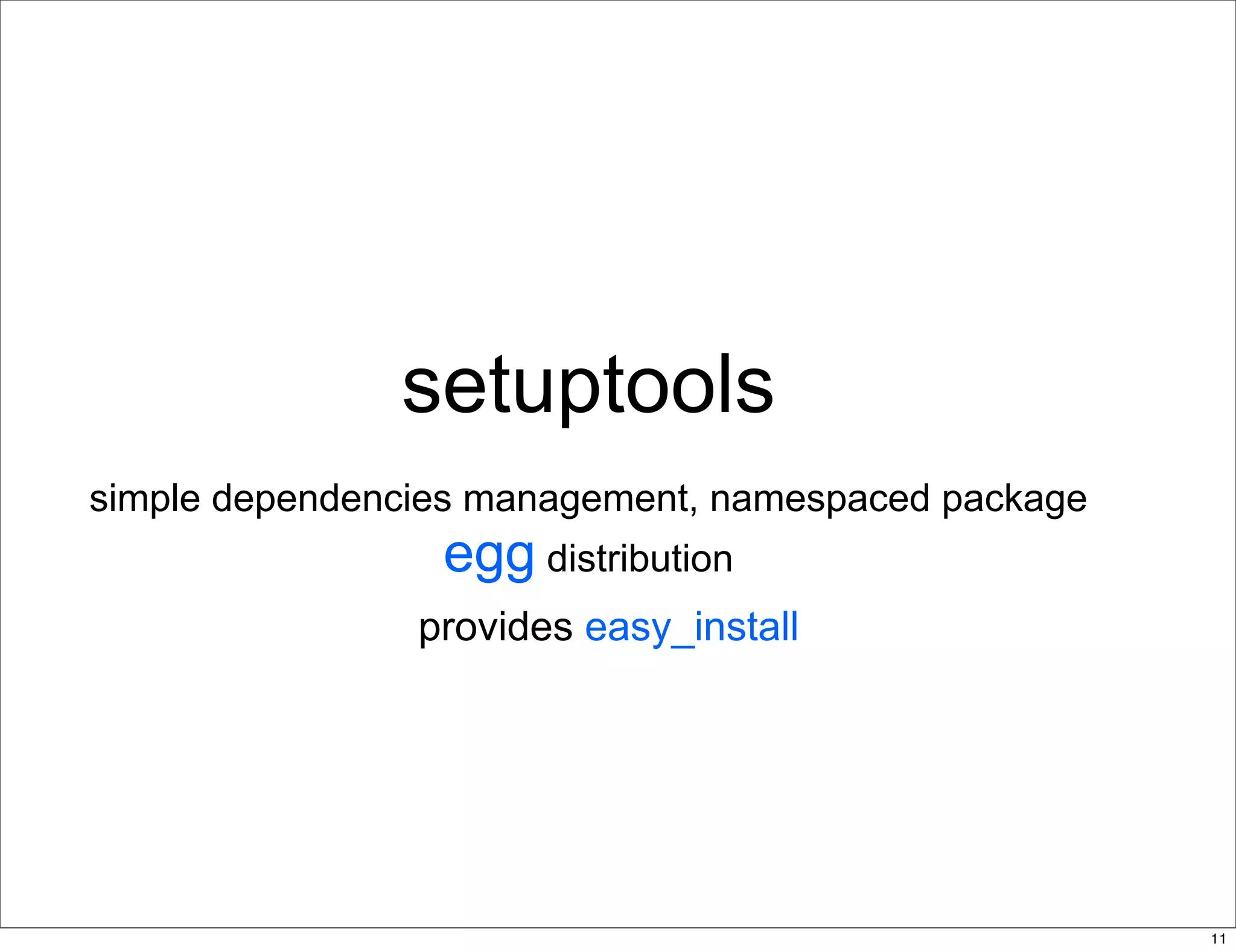 delivering applications with zc.buildout and a distributed model - Plone Conference 2008