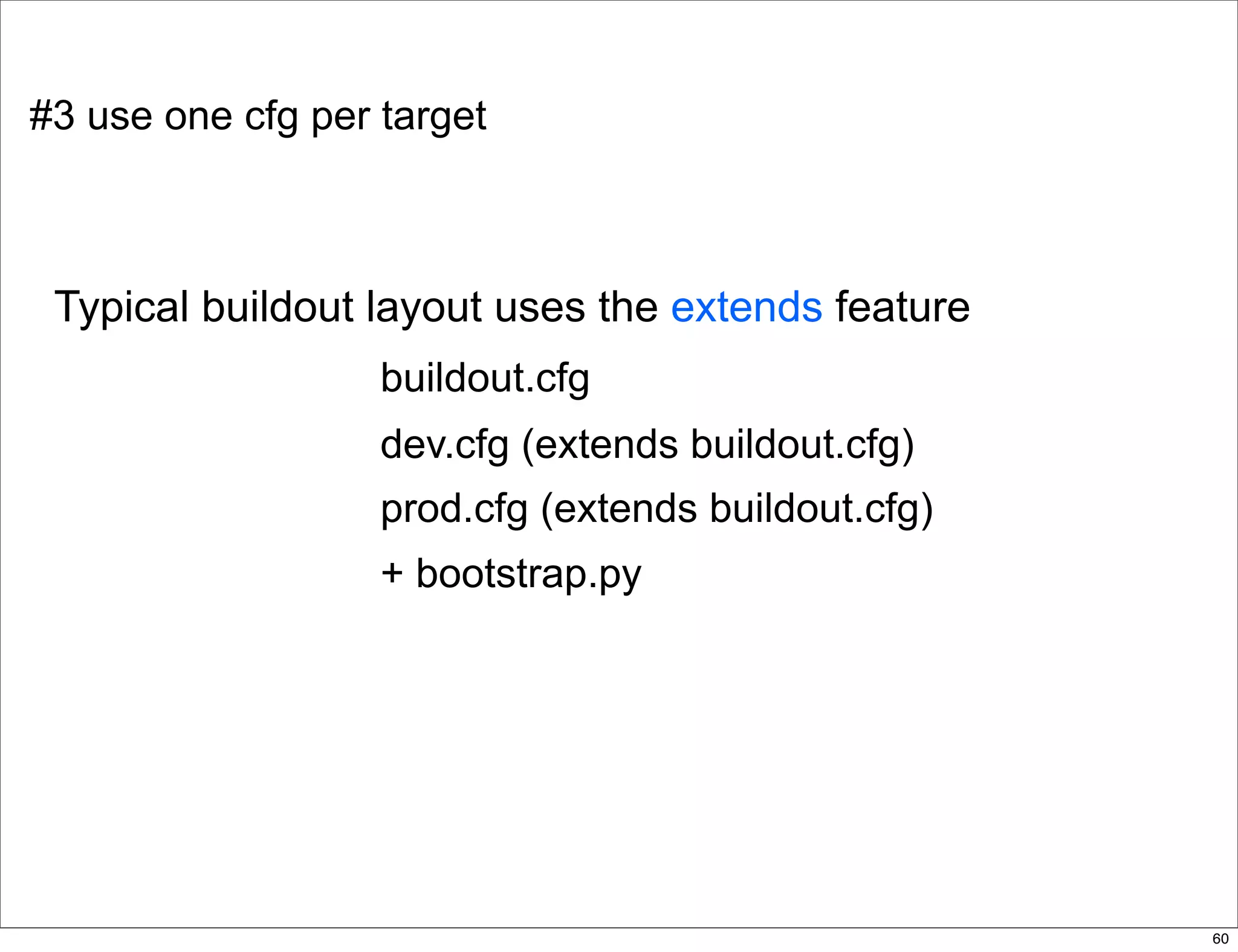 delivering applications with zc.buildout and a distributed model - Plone Conference 2008